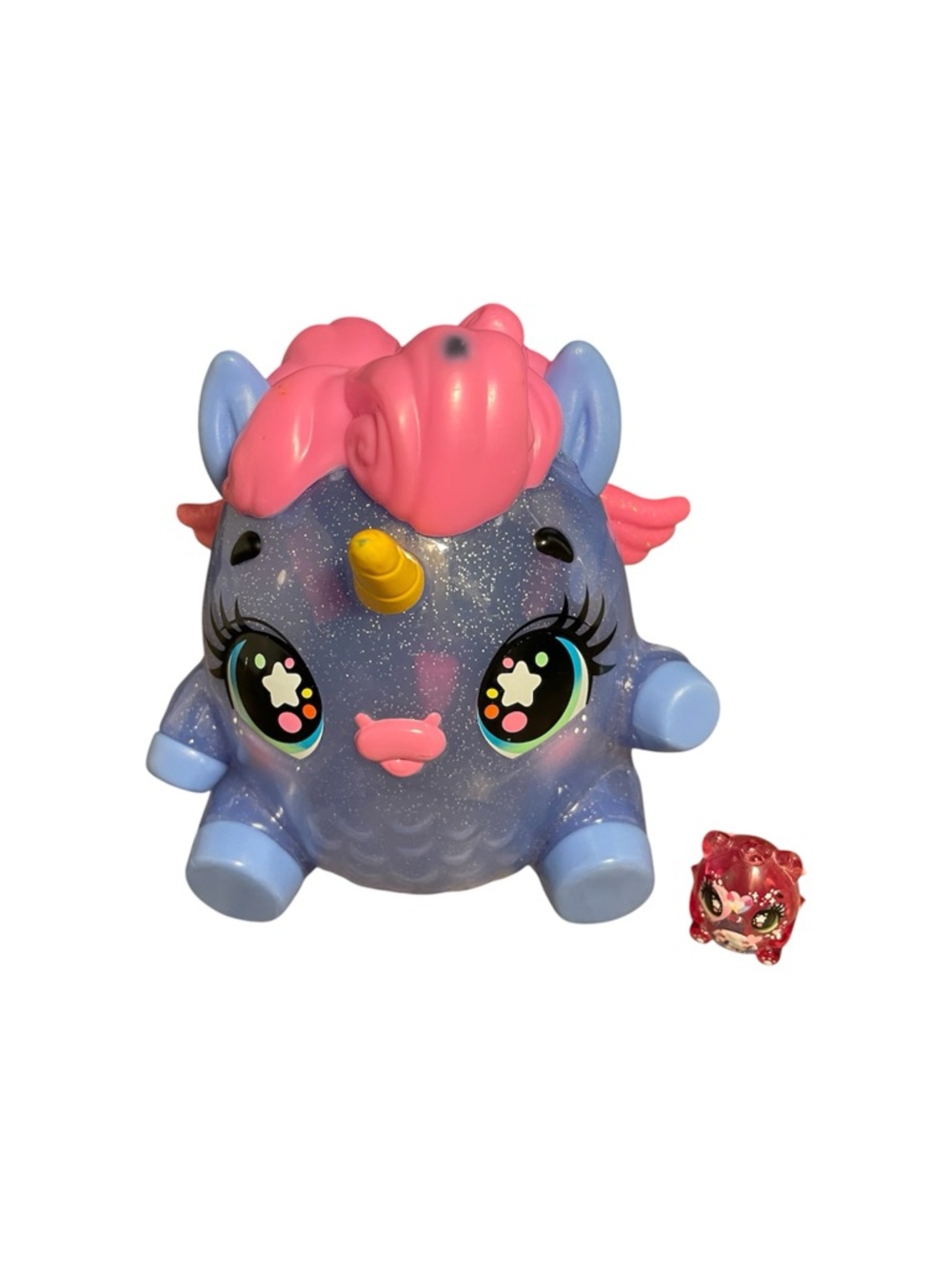 Hatchimals CollEGGtibles Unikeet Glamfetti Bank, With one tiny hatchimal